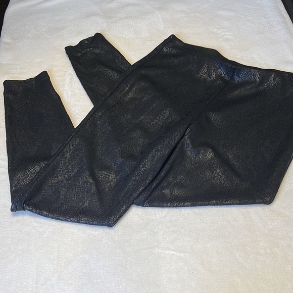 INC International Concepts Black Faux Snake
Print Ponte Pants Size 14 - Picture 9 of 10